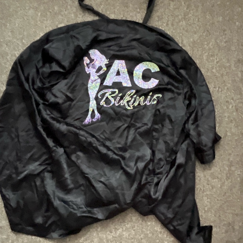 AC Bikinis crystal robe